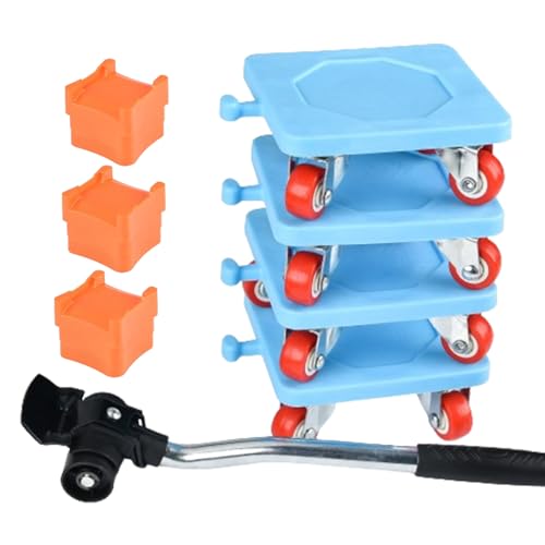 Möbelheber Hebel-Werkzeug-Set Gerät Schieber Mover System Sofa Roller Transporter Kit Couch Kühlschrank Schrank Waschtisch Roller Umzug Pads Bettrahmen Gleiter Teppichheber Umzug Möbelheber Hebel-Werkzeug-Set Gerät Schieber Mover System Sofa Roller Transporter Kit Couch Kühlschrank Schrank Waschtisch Roller Umzug Pads Bettrahmen Gleiter Teppichheber Umzug von Generic