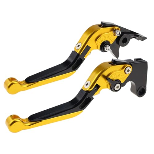 Motorrad Kupplungshebel für SUZUKI SV650 SV650S SV 650 1999-2008 2009 CNC-Aluminium-Motorradhebel verstellbar faltbar ausziehbar Brems-und Kupplungshebel Motorradteile Motorrad Kupplungshebel für SUZUKI SV650 SV650S SV 650 1999-2008 2009 CNC-Aluminium-Motorradhebel verstellbar faltbar ausziehbar Brems-und Kupplungshebel Motorradteile von Generic