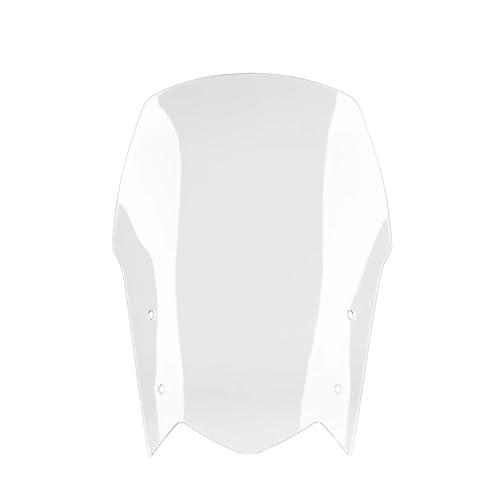 Motorrad Windschutzscheibe Teller Windschutzscheibe Deflektor Schutz Halterung Zubehör Für Yamaha Tenere 700 XT700Z 2019-2022 2020(Clear) von Generic
