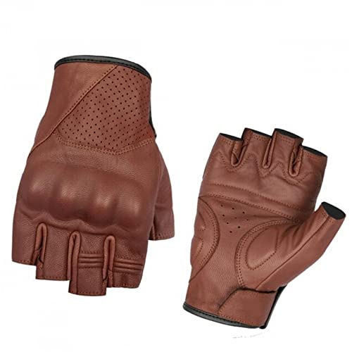 Motorradhandschuhe Atmungsaktives Schaffell Leder Motorrad Reiten Vollfinger Motocross Handschuhe, Auburn, M Motorradhandschuhe Atmungsaktives Schaffell Leder Motorrad Reiten Vollfinger Motocross Handschuhe, Auburn, M von Generic