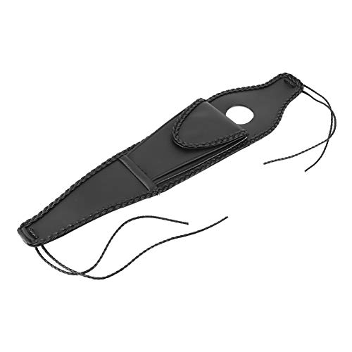Motorradtankabdeckung, Kraftstofftank -Tank -Tank Beutel für Motorrad mit Beutelbeutel PU Leder Motorrad Kraftstoff Tankdeckel Abdeckung Tafel für XL 883 1200 48 (Geflochtenes Seil) von Generic