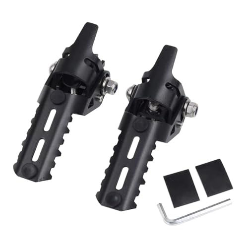 Motorradzubehör Vordere Fußrasten Fußstützen Klemmen Für Harley PAN America 1250 S 1250S PA1250 1250 2022 2021 2020(Black) von Generic