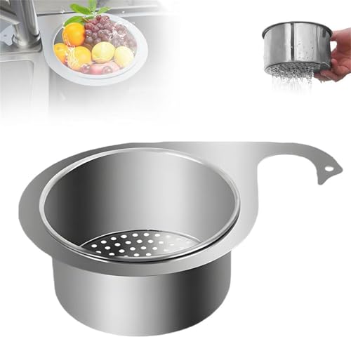 Multi-Functional Drain Basket Edelstahl Schwan Spülbecken Sieb Korb Wasserhahn Hängender Filterkorb Eckspülbecken-Sieb Küchenspüle Abflusskorb Siebkorb Schwanenform Drain Rack Küchenabflusskorb (1PC) Multi-Functional Drain Basket Edelstahl Schwan Spülbecken Sieb Korb Wasserhahn Hängender Filterkorb Eckspülbecken-Sieb Küchenspüle Abflusskorb Siebkorb Schwanenform Drain Rack Küchenabflusskorb (1PC) von Generic