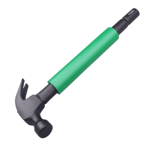 Multifunktionaler Klauenhammer, Elektriker Klauenhammer,Haushalt Reparatur Installationswerkzeug - Multifunktionshammer mit stoßdämpfendem Griff, für die Reparatur und Installation im Haushalt von Generic