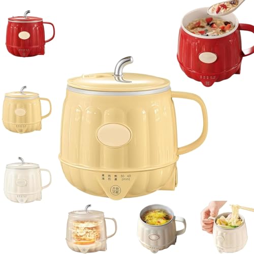 Multifunktionaler elektrischer Milchbecher, tragbarer 600-ml-Wasserkocher, 4-in-1-Multifunktions-Mini-Elektrobecher, schnelles Kochen von Generic