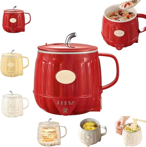 Multifunktionaler elektrischer Milchbecher, tragbarer 600-ml-Wasserkocher, 4-in-1-Multifunktions-Mini-Elektrobecher, schnelles Kochen von Generic
