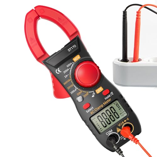 Multimeter, 500 A Digital Smart Multimeter, automatischer Drahttest mit NCV, Kontinuität, AMP Spannungsprüfer, AC/DC-Spannung für Erwachsene Multimeter, 500 A Digital Smart Multimeter, automatischer Drahttest mit NCV, Kontinuität, AMP Spannungsprüfer, AC/DC-Spannung für Erwachsene von Generic