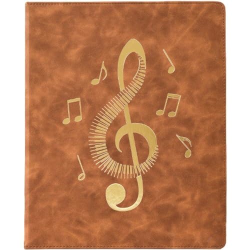 Musikordner A4 Multifunktionaler Musik Losenblatt Ordner Musik Display Ordner Klavier Score Information Buch Für Musikliebhaber von Generic