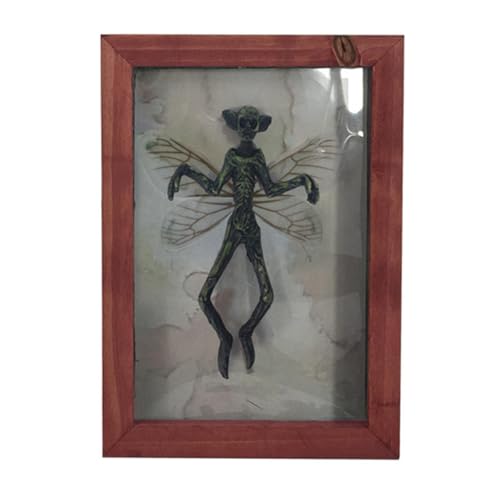 Mysteriöser Geister-Bilderrahmen – -Display, Halloween-Dekorationen aus Kunstharz – Gothic-Bilderrahmen, Kuriositäten und Kuriositäten, präparierte Tiere für die Wand Mysteriöser Geister-Bilderrahmen – -Display, Halloween-Dekorationen aus Kunstharz – Gothic-Bilderrahmen, Kuriositäten und Kuriositäten, präparierte Tiere für die Wand von Generic