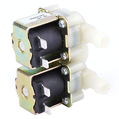 NC Wassereinlassventil, Elektrische Elektrische Magnetabflussventil Elektromagnetisches Ventil G3/4 NC Magnetventil Normalerweise Geschlossener Wassereinlassschalter für Waschmaschine (DC24V) von Generic