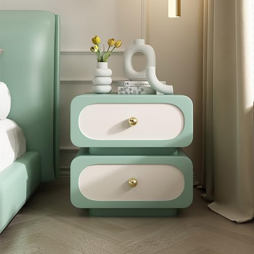 Nachttisch Moderner minimalistischer aus Massivholz mit Schubladen, für Schlafzimmer, kompakte Kommode für kleine Räume Nachttisch Moderner minimalistischer aus Massivholz mit Schubladen, für Schlafzimmer, kompakte Kommode für kleine Räume von Generic