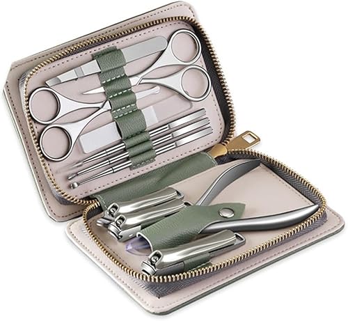 Nagelknipser Set Holster Nagelknipser Splash Maniküre Komplettes Set, Grey, 11 * 15.7CM Nagelknipser Set Holster Nagelknipser Splash Maniküre Komplettes Set, Grey, 11 * 15.7CM von Generic