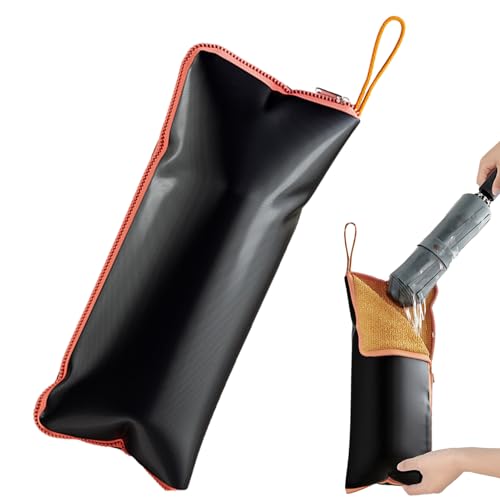 Nasse Regenschirm-Taschen,Tragbarer Regenschirmbehälter | Wassersabsorbierender Regenschutz Aufbewahrung Für Reisen Picknick Angeln Regenwetter Sonnenschein Nasse Regenschirm-Taschen,Tragbarer Regenschirmbehälter | Wassersabsorbierender Regenschutz Aufbewahrung Für Reisen Picknick Angeln Regenwetter Sonnenschein von Generic