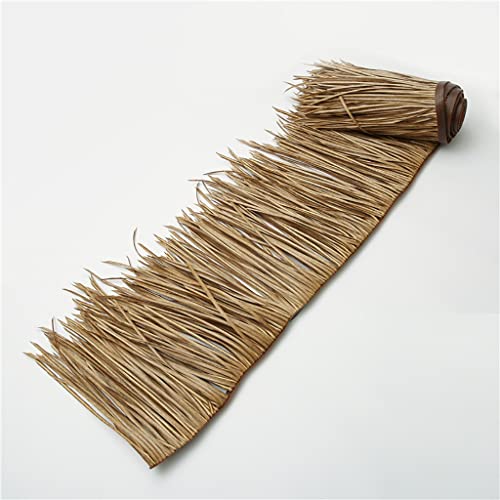 Natürliches Dach Thatch Roll Künstliche Grasdach Künstliche Strohfliesen Kunststoff Palmdach Paneele Gefälschte Strohdach Feuerfeste Strohhaus Strohhalm Holzhaus Pavillon(Yellow e,0.5x30m/1.64X98.4ft) Natürliches Dach Thatch Roll Künstliche Grasdach Künstliche Strohfliesen Kunststoff Palmdach Paneele Gefälschte Strohdach Feuerfeste Strohhaus Strohhalm Holzhaus Pavillon(Yellow e,0.5x30m/1.64X98.4ft) von Generic