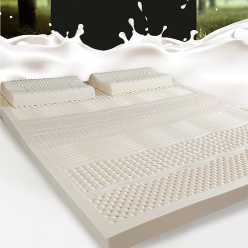 Naturlatex-Matratzenauflage zur Linderung von Rückenschmerzen Edium Firm Feel mit abnehmbarem Bezug, druckentlastend 5Cm Dicke,63x75x2in Naturlatex-Matratzenauflage zur Linderung von Rückenschmerzen Edium Firm Feel mit abnehmbarem Bezug, druckentlastend 5Cm Dicke,63x75x2in von Generic