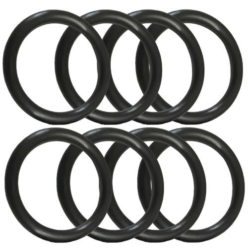 Nitrilkautschuk-O-Ring-Dichtung, Gummi-Unterlegscheibe, runder Dichtungsring, Dichtungsringe, Dichtungstüllen, 80 mm Außendurchmesser, 75 mm Innendurchmesser, 2,5 mm Breite, schwarz, 10 Stück Nitrilkautschuk-O-Ring-Dichtung, Gummi-Unterlegscheibe, runder Dichtungsring, Dichtungsringe, Dichtungstüllen, 80 mm Außendurchmesser, 75 mm Innendurchmesser, 2,5 mm Breite, schwarz, 10 Stück von Generic