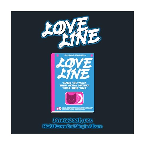 NiziU - Korea 2nd Single Album Love Line Photobook Version CD+Pre-Order Gift NiziU - Korea 2nd Single Album Love Line Photobook Version CD+Pre-Order Gift von Generic