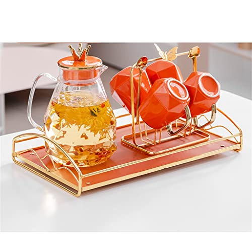 Nordic Moderne Wasser Tasse Set Keramik Wasser Set Tasse Gastfreundschaft Hause Set Wohnzimmer Glas Wasserkocher Nordic Moderne Wasser Tasse Set Keramik Wasser Set Tasse Gastfreundschaft Hause Set Wohnzimmer Glas Wasserkocher von Generic