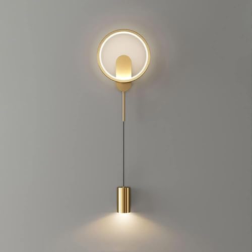 Nordic Wandleuchte Lampe Led Wandleuchte Für Wohnzimmer, Geometrische Wandhalterung Leuchte Schlafzimmer Nachttisch Wandleuchten Flur Wandleuchten Indoor Wall Wash, Gold-4000k Nordic Wandleuchte Lampe Led Wandleuchte Für Wohnzimmer, Geometrische Wandhalterung Leuchte Schlafzimmer Nachttisch Wandleuchten Flur Wandleuchten Indoor Wall Wash, Gold-4000k von Generic