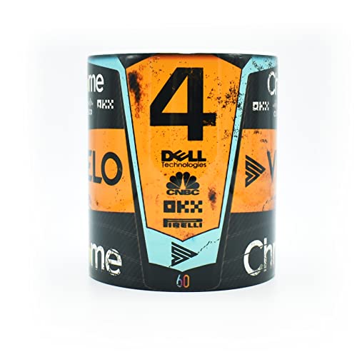 Norris #4 2023 F1 Tasse – Formel 1 Racing – Kaffee & Tee – Lando – Formel 1 – Kunst – MCL – Rennwagen – Geschenkideen – FBA – Tasse – Legacy Legends von Generic