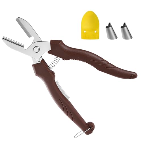 Set aus Edelstahl - aus Edelstahl, ergonomisches Werkzeug für | Robuster mit ergonomischen Griffmuttern, Kastanienschneidewerkzeug mit Griff von Generic