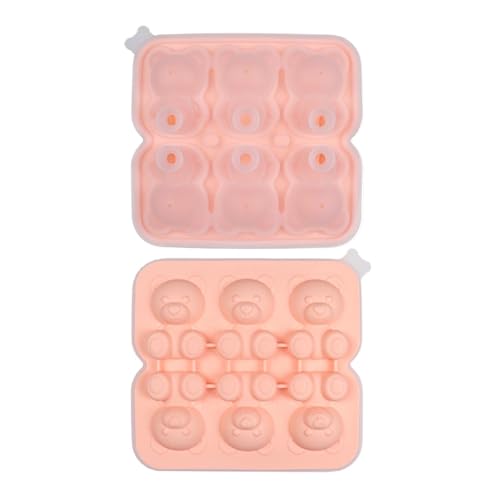Orso's Eiswürfelform aus Silikon - 6 Stück Eiswürfelform für Zuhause, Kaffee, Getränke, Whisky und Cocktail, Eiswürfelform von Generic