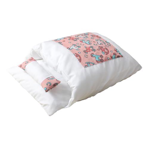 Orthopädische Katzenhöhle - Halbgeschlossener waschbarer flauschiger Katzenschlafsack mit abnehmbarem Zubehör, ideal für Tiergeschäft, Zuhause, Cattery, Indoor Orthopädische Katzenhöhle - Halbgeschlossener waschbarer flauschiger Katzenschlafsack mit abnehmbarem Zubehör, ideal für Tiergeschäft, Zuhause, Cattery, Indoor von Generic