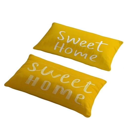 Outdoor Kissen Kissenbezug 80x100 cm Kissenbezüge Süß Sofakissen 2er Set Kissenhülle Leinen Dekokissen mit Verstecktem ReißVerschluss, Wetterfest Kissenbezug für Deko Wohnzimmer Garten Bett Couch w-28 Outdoor Kissen Kissenbezug 80x100 cm Kissenbezüge Süß Sofakissen 2er Set Kissenhülle Leinen Dekokissen mit Verstecktem ReißVerschluss, Wetterfest Kissenbezug für Deko Wohnzimmer Garten Bett Couch w-28 von Generic