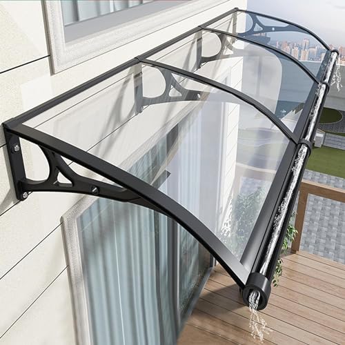 Outdoor Patio Door Canopy Awning with Aluminum Bracket UV and Weather Protection for Front Door and Windows Outdoor Patio Door Canopy Awning with Aluminum Bracket UV and Weather Protection for Front Door and Windows von Generic
