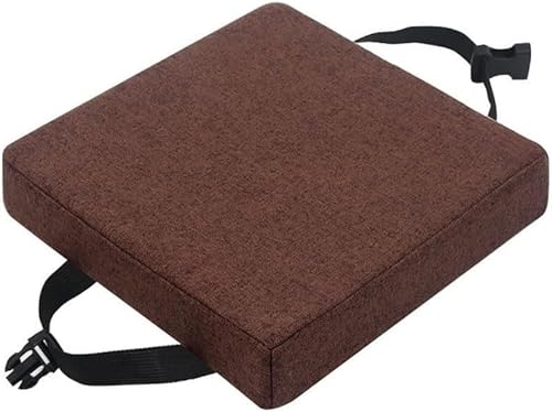 Outdoor Stuhl Kissen Wasserdicht 40 X 40 cm, Terrassstuhlkissen Für Gartenmöbel, Krawatten, Terrasse, Esszimmer Sitzkissen, Abnehmbar, Waschbar(E,11x11x2in/28x28x5cm) von Generic
