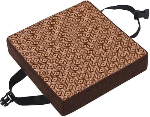 Outdoor Stuhl Kissen Wasserdicht 40 X 40 cm, Terrassstuhlkissen Für Gartenmöbel, Krawatten, Terrasse, Esszimmer Sitzkissen, Abnehmbar, Waschbar(M,14x14x3in/35x35x8cm) von Generic