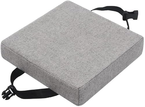 Outdoor Stuhl Kissen Wasserdicht 40 X 40 cm, Terrassstuhlkissen Für Gartenmöbel, Krawatten, Terrasse, Esszimmer Sitzkissen, Abnehmbar, Waschbar(N,14x14x2in/35x35x5cm) von Generic