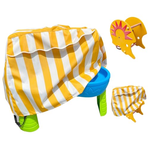 Outdoor Wassertischabdeckung - Wasserdichter Schutzdeckel, Spieltischabdeckung von Kindern, UV Shield | Schwerer wetterfester Deckel mit Kordelzug zum Schutz von Wassertischen vor Regensonne und Bu von Generic