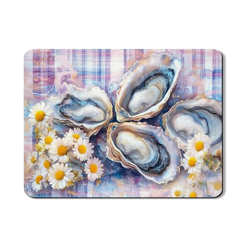 Oyster Abtropfmatten für Küchentheke, blau, abstrakt, nautisch, saugfähig, Gummi, Sommer-Stranddekoration, Trockenunterlage für Küche, Theke, Kaffee, Bar, Schutz, 45,7 x 61 cm Oyster Abtropfmatten für Küchentheke, blau, abstrakt, nautisch, saugfähig, Gummi, Sommer-Stranddekoration, Trockenunterlage für Küche, Theke, Kaffee, Bar, Schutz, 45,7 x 61 cm von Generic