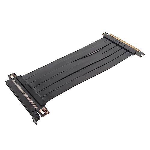 PCIE-Verlängerungskabel Professionelles PCIE 3.0 X16-Verlängerungskabel PCB 180 Grad für Grafikkarte (70cm) von Generic