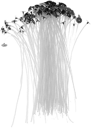 PULABO Kerzendochte vorgewachster Docht mit Kerze zum Selbermachen von Kerzen 100mm raucharmer natürlicher Kerzendocht zum Selbermachen 20 Stück/Set bequem PULABO Kerzendochte vorgewachster Docht mit Kerze zum Selbermachen von Kerzen 100mm raucharmer natürlicher Kerzendocht zum Selbermachen 20 Stück/Set bequem von Generic