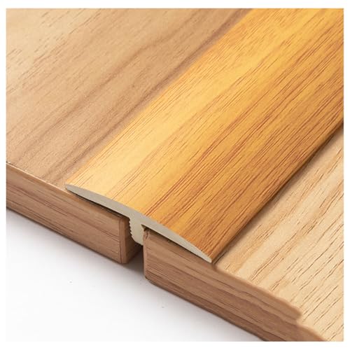 PVC Bodenübergangsstreifen Übergangsleiste Teppichkantenleiste Laminat Türleiste Bodenleiste – Breite: 43,0 Mm(Red Oak) von Generic