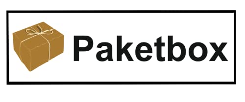 Paketbox Aufkleber Paketbox Kennzeichnung Aufkleber für Paketbox (RPw2/1) (30 cm x 9,5 cm) von Generic