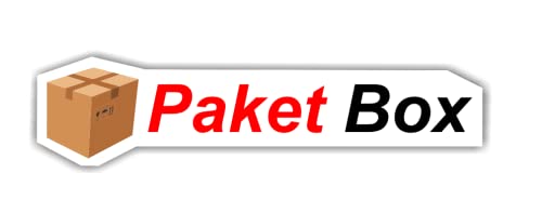 Paketbox Kennzeichnung Aufkleber für Ihre Paketbox Symbol Aufkleber (RP37) (17 cm x 4 cm) von Generic