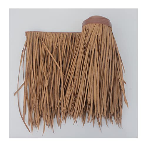Palm Thatch Roll Artificial Thatch, Artificial Thatch Tile Hot Melt Palm, Garden Patio Deck Pavillons Wall House Camping Outdoor Activity Beach Für Hawaiian(Yellow b,0.5x2m/1.64X6.56ft) von Generic