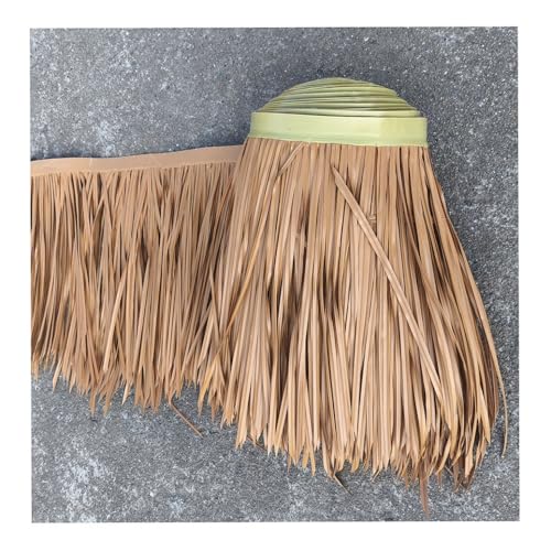 Palm Thatch Runner Kunststoff PE Strohdachziegel Künstliche Mexikanische Palme Thatch Runner Rolls Tiki Hut Thatch Roofing Panel For Gazebo Patio Sonnenschirm Cover Party(Yellow a,0.5x4m/1.64X13.1ft) Palm Thatch Runner Kunststoff PE Strohdachziegel Künstliche Mexikanische Palme Thatch Runner Rolls Tiki Hut Thatch Roofing Panel For Gazebo Patio Sonnenschirm Cover Party(Yellow a,0.5x4m/1.64X13.1ft) von Generic