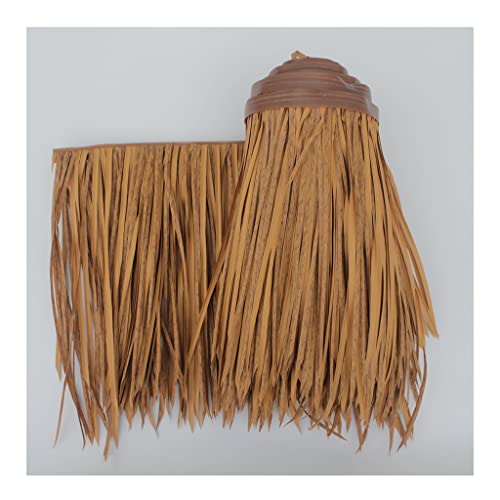 Palm Thatch Runner Kunststoff PE Strohdachziegel Künstliche Mexikanische Palme Thatch Runner Rolls Tiki Hut Thatch Roofing Panel For Gazebo Patio Sonnenschirm Cover Party(Yellow f,0.5x10m/1.64X32.8ft) Palm Thatch Runner Kunststoff PE Strohdachziegel Künstliche Mexikanische Palme Thatch Runner Rolls Tiki Hut Thatch Roofing Panel For Gazebo Patio Sonnenschirm Cover Party(Yellow f,0.5x10m/1.64X32.8ft) von Generic