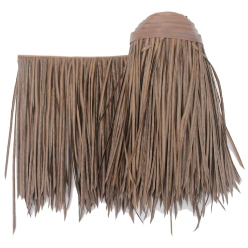 Palme Reetdach Rolle Fälschung Reet Simulation Reetdach Fliesen Umweltschutz Pe Kunststoff Feuerfest Stroh Stroh Dach Haar Gras Weingut Weingut Bauernhaus Dekoration, Yellow E, 0.5x10m/1.64X32.8ft Palme Reetdach Rolle Fälschung Reet Simulation Reetdach Fliesen Umweltschutz Pe Kunststoff Feuerfest Stroh Stroh Dach Haar Gras Weingut Weingut Bauernhaus Dekoration, Yellow E, 0.5x10m/1.64X32.8ft von Generic