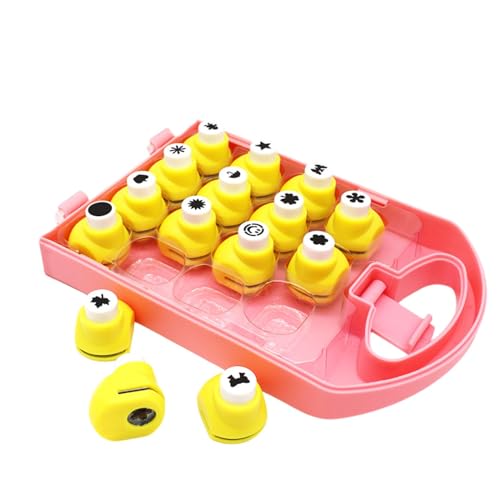 Papierstanzer für Kinder, Locher-Set für Papier für Alben | Bastel-Set für Papierstanzer für Kinder, Set aus kreativen Materialien in verschiedenen Formen zur Herstellung von Karten Papierstanzer für Kinder, Locher-Set für Papier für Alben | Bastel-Set für Papierstanzer für Kinder, Set aus kreativen Materialien in verschiedenen Formen zur Herstellung von Karten von Generic