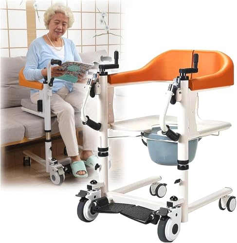 Patientenlifter-transferstuhl 180° Geteilter Sitz Mit Höhenverstellbarem Töpfchen-patientenlift Für Zu Hause 5-in-1-lifter Behindertenbehinderter Badezimmerrollstuhl Für ältere Menschen Patientenlifter-transferstuhl 180° Geteilter Sitz Mit Höhenverstellbarem Töpfchen-patientenlift Für Zu Hause 5-in-1-lifter Behindertenbehinderter Badezimmerrollstuhl Für ältere Menschen von Generic
