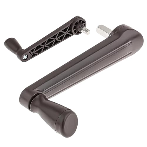 Patio Umbrella Ersatzteile – Tisch Baldachin Crank Handle | Lightweight Adjustable Canopy Part Replacing Crank Handle for Yard Beach Garden Park Use von Generic