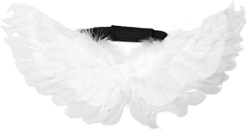 Pet Angel Feather Wings Pet Harness Pet Costume Accessory Dog Cat Halloween Cosplay Dress Up Pet Supplies (L) von Generic