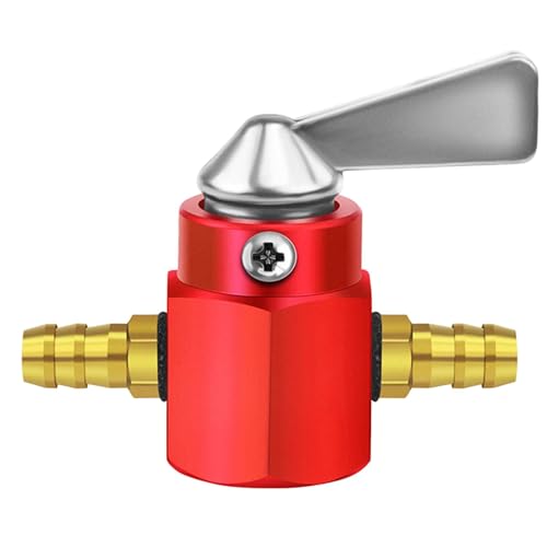 Petcock Ventilhahn, ATV-Ventilhahn | Petcock-Tankknopf, Ventilgenerator aus Aluminiumlegierung, Petcock-Ventilknopf-Steuerung mit wasserdichtem Design für Mountainbikes von Generic