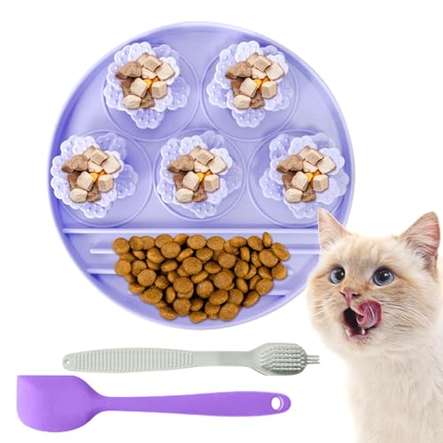 Pets Licky Mat - Licky Pad mit Saugnapf | Leckpads Slow Feeder Lick Pad Kiste Training Spielzeug für mittelgroße kleine Hunde Pets Licky Mat - Licky Pad mit Saugnapf | Leckpads Slow Feeder Lick Pad Kiste Training Spielzeug für mittelgroße kleine Hunde von Generic
