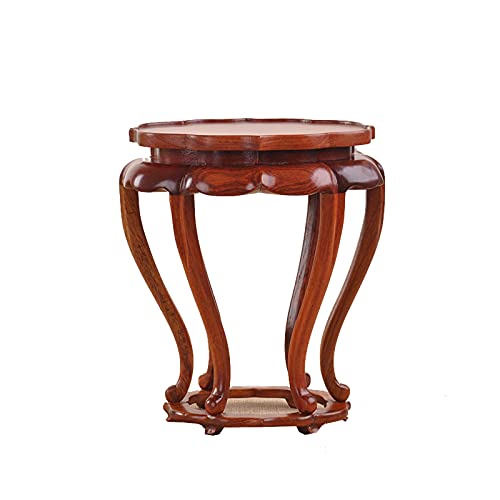 Pflanzenständer Bonsai-Basis Holzvase Basis Geschnitzte Ornamente Basis Holz Blumentopf Bonsai-Halterung Mehrere Teekannen Räuchergefäß Jade-Basis Podestständer, Gold Pflanzenständer Bonsai-Basis Holzvase Basis Geschnitzte Ornamente Basis Holz Blumentopf Bonsai-Halterung Mehrere Teekannen Räuchergefäß Jade-Basis Podestständer, Gold von Generic